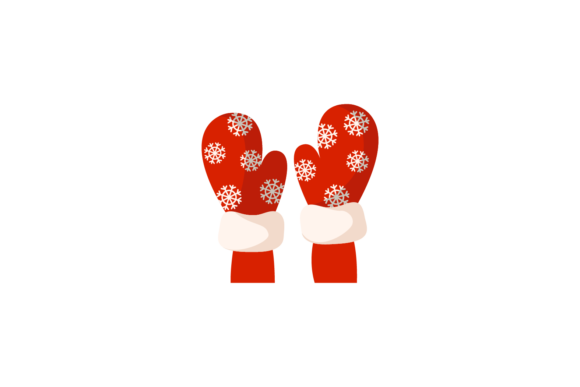 Christmas Birthday Party Gloves Svg: Festive Illustrations