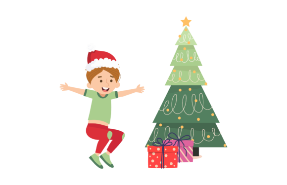 Christmas Child Holiday: Festive Illustrations for Blogs