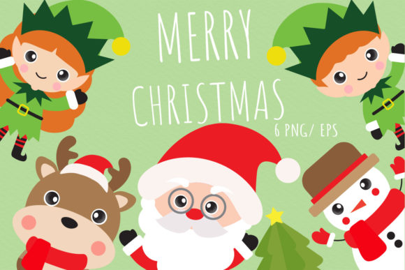 Christmas Set Clipart: Premium Illustrations for Blogs