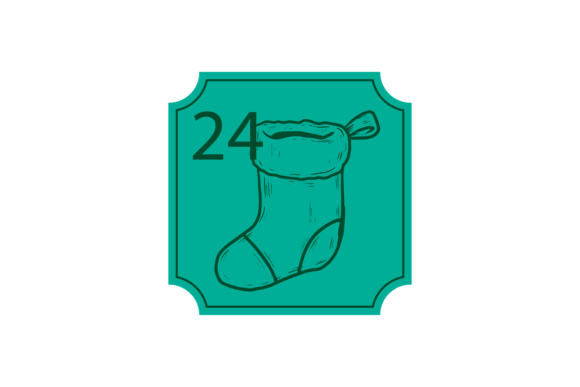 Christmas Stickers Socks Svg: Festive Illustrations