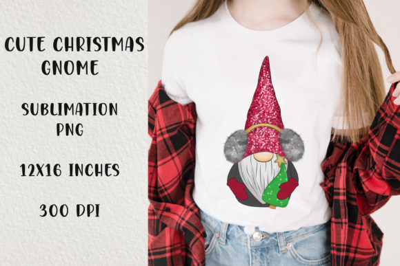 Cute Christmas Gnome Clipart: Festive Illustrations