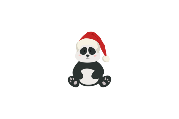Review: Animals Panda Wearing Christmas Hats for Holiday Stitching