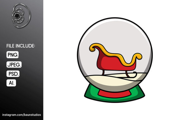 Snowglobe Christmas Cartoon Illustration Review